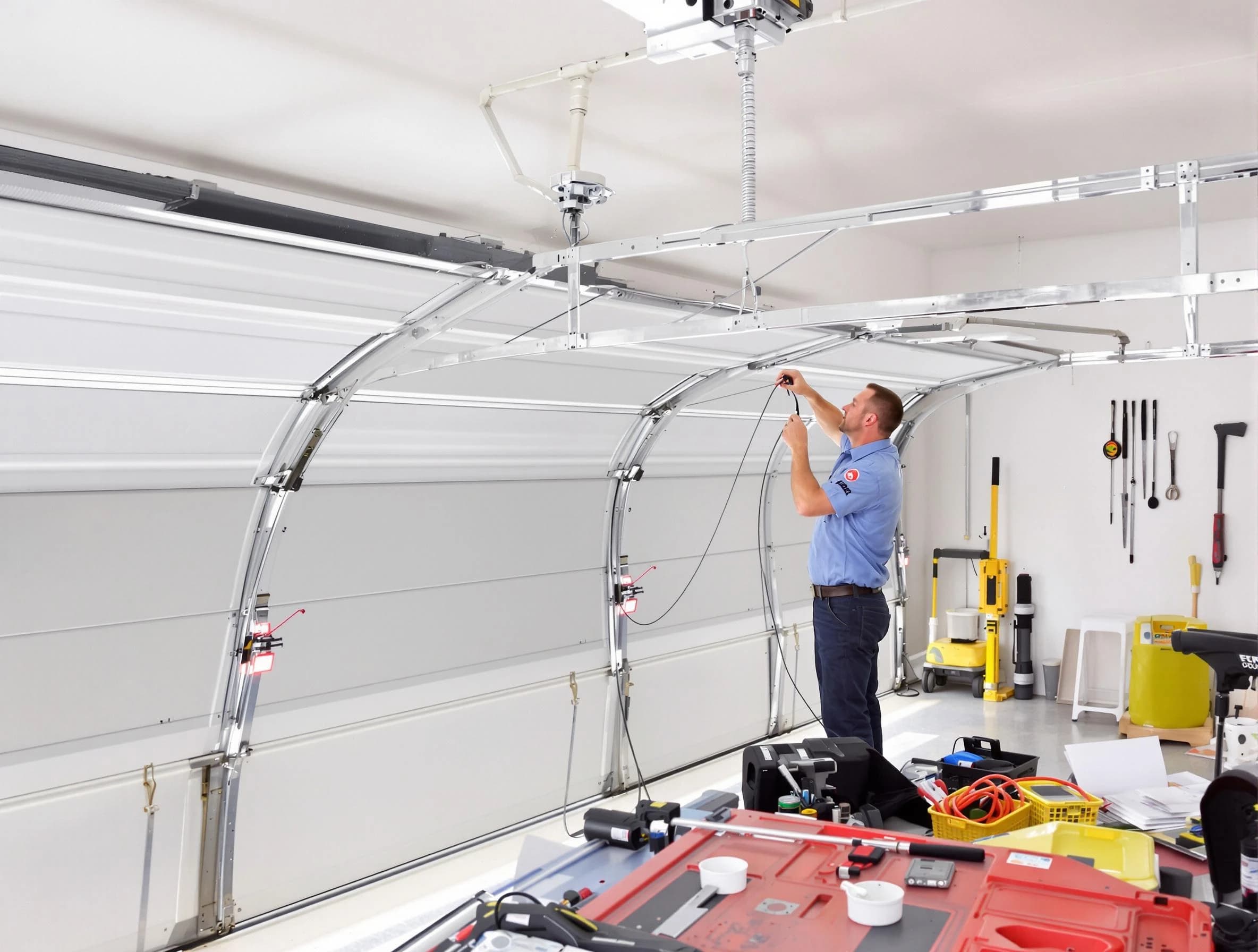 Garage door cable repair service by Dickson Garage Door Repair in Dickson
