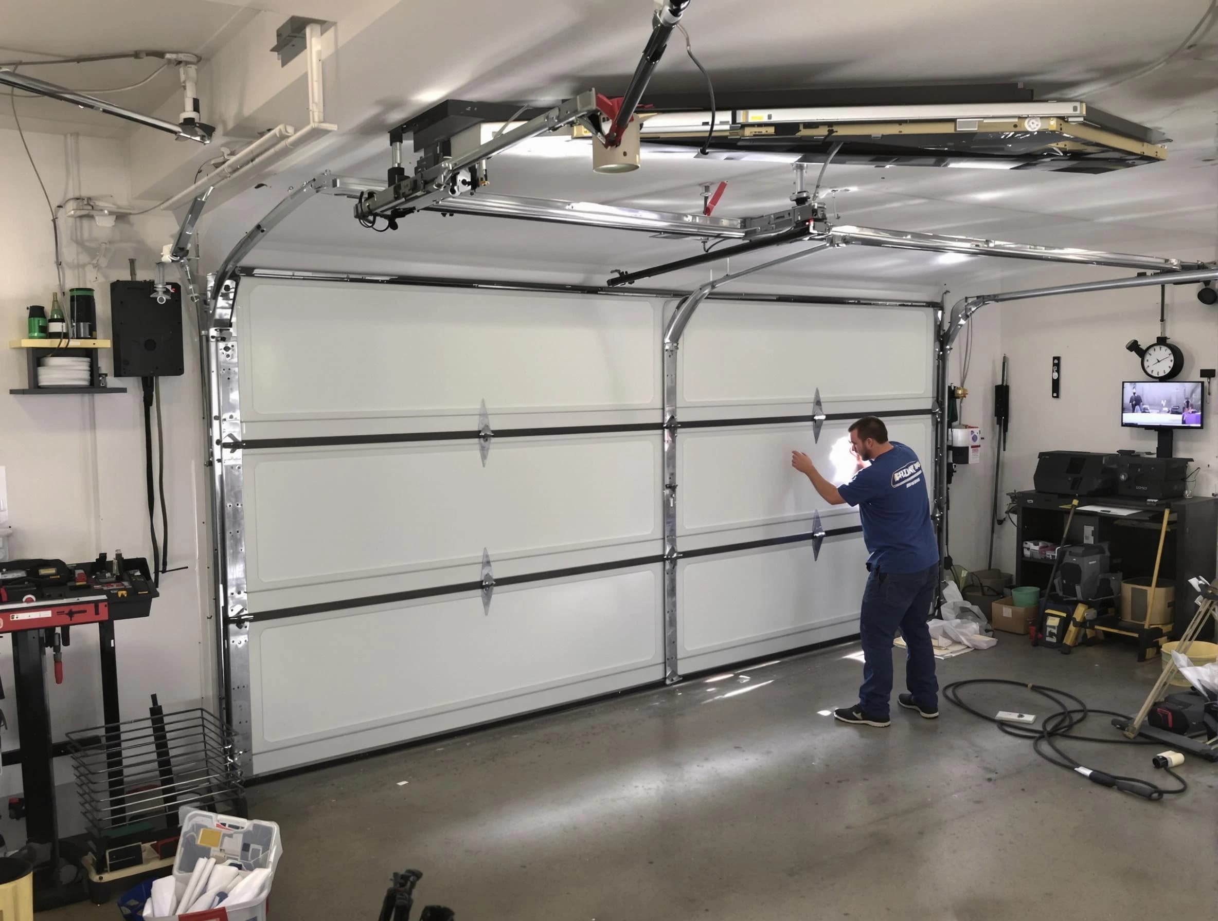 Professional garage door repair service by Dickson Garage Door Repair in Dickson