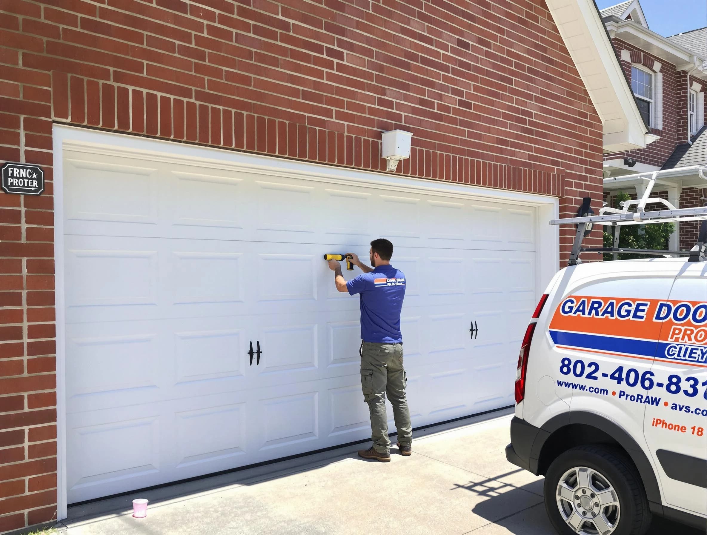 Local garage door repair service by Dickson Garage Door Repair in Dickson