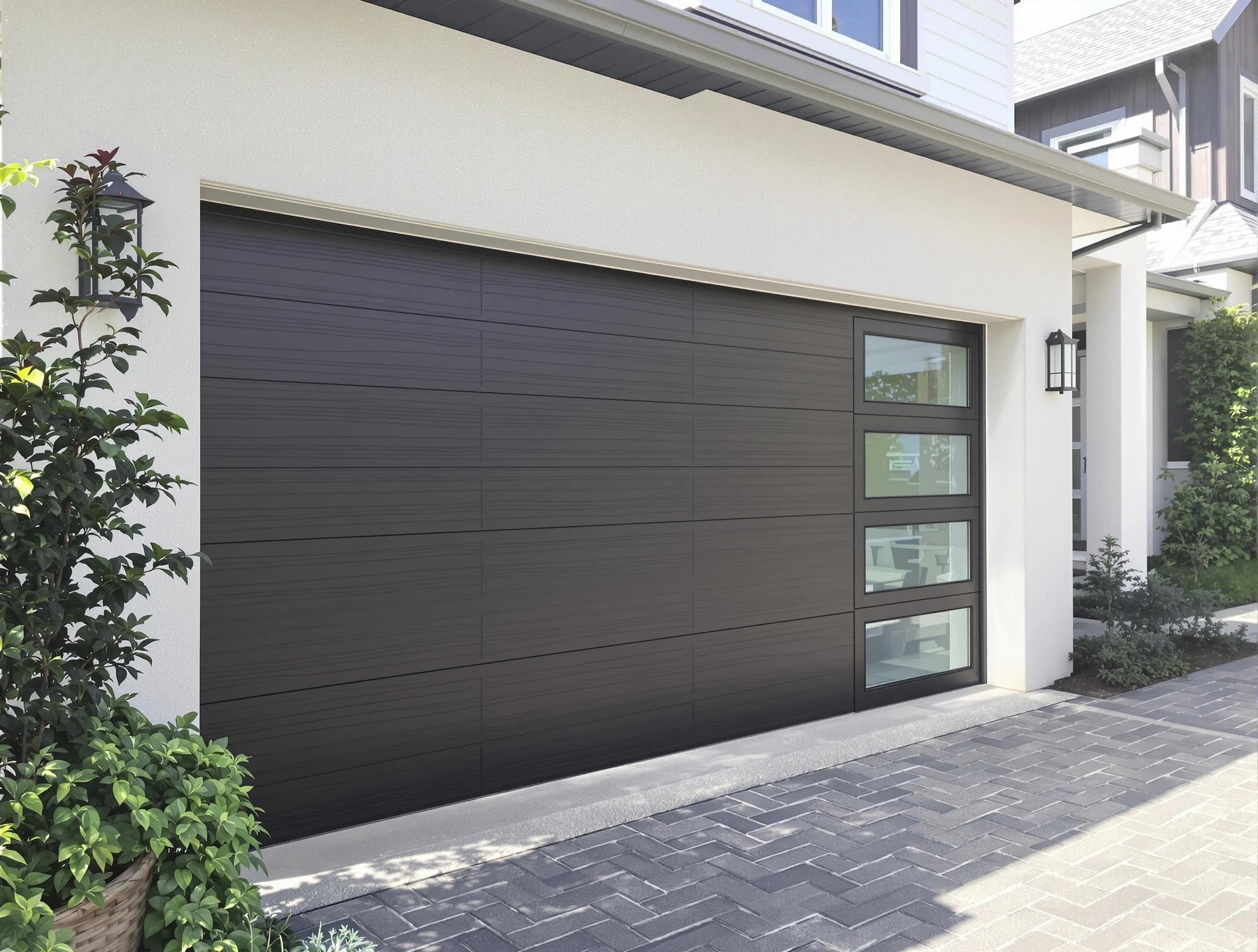 Custom garage door installation by Dickson Garage Door Repair in Dickson
