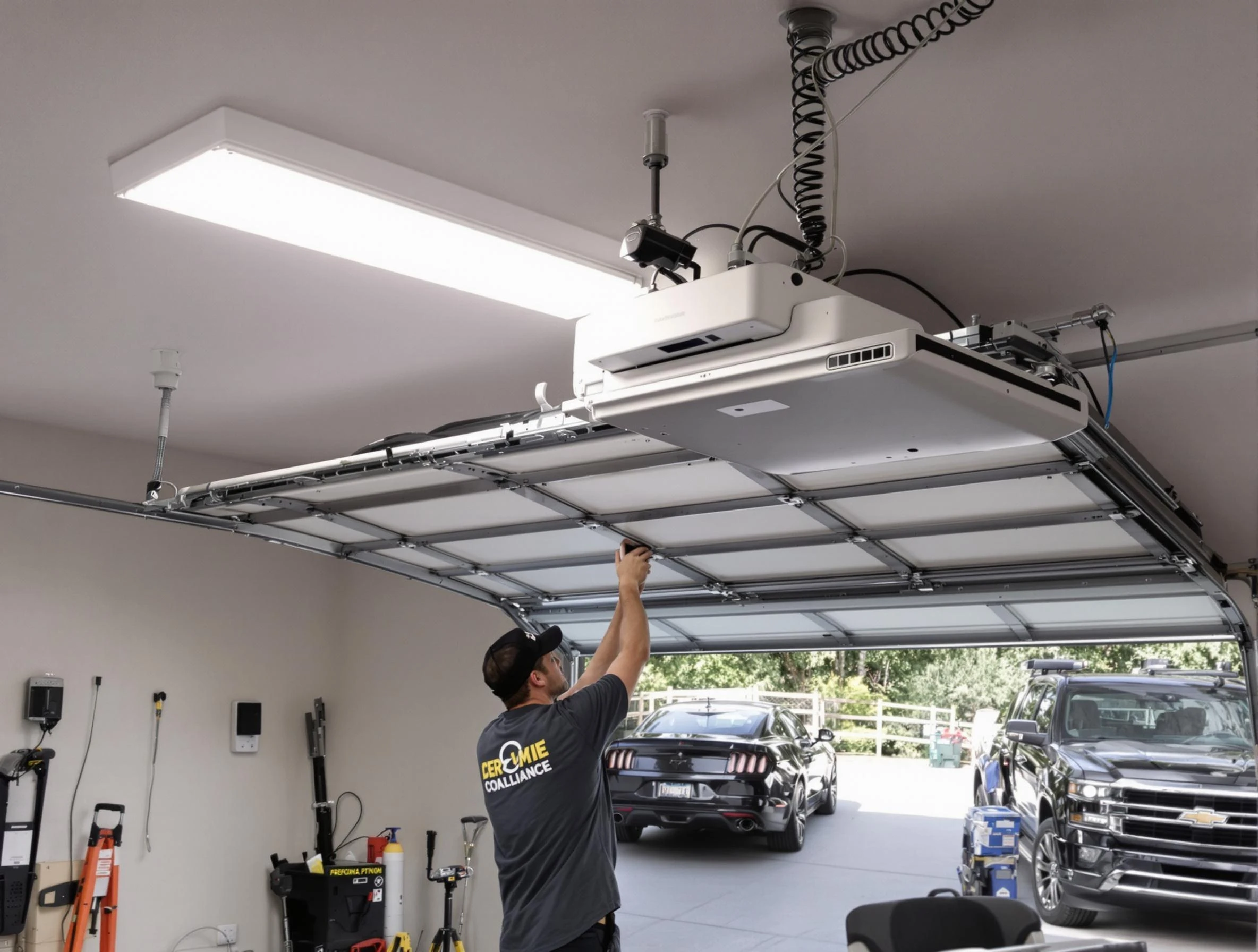 Garage Door Opener Installation in Dickson