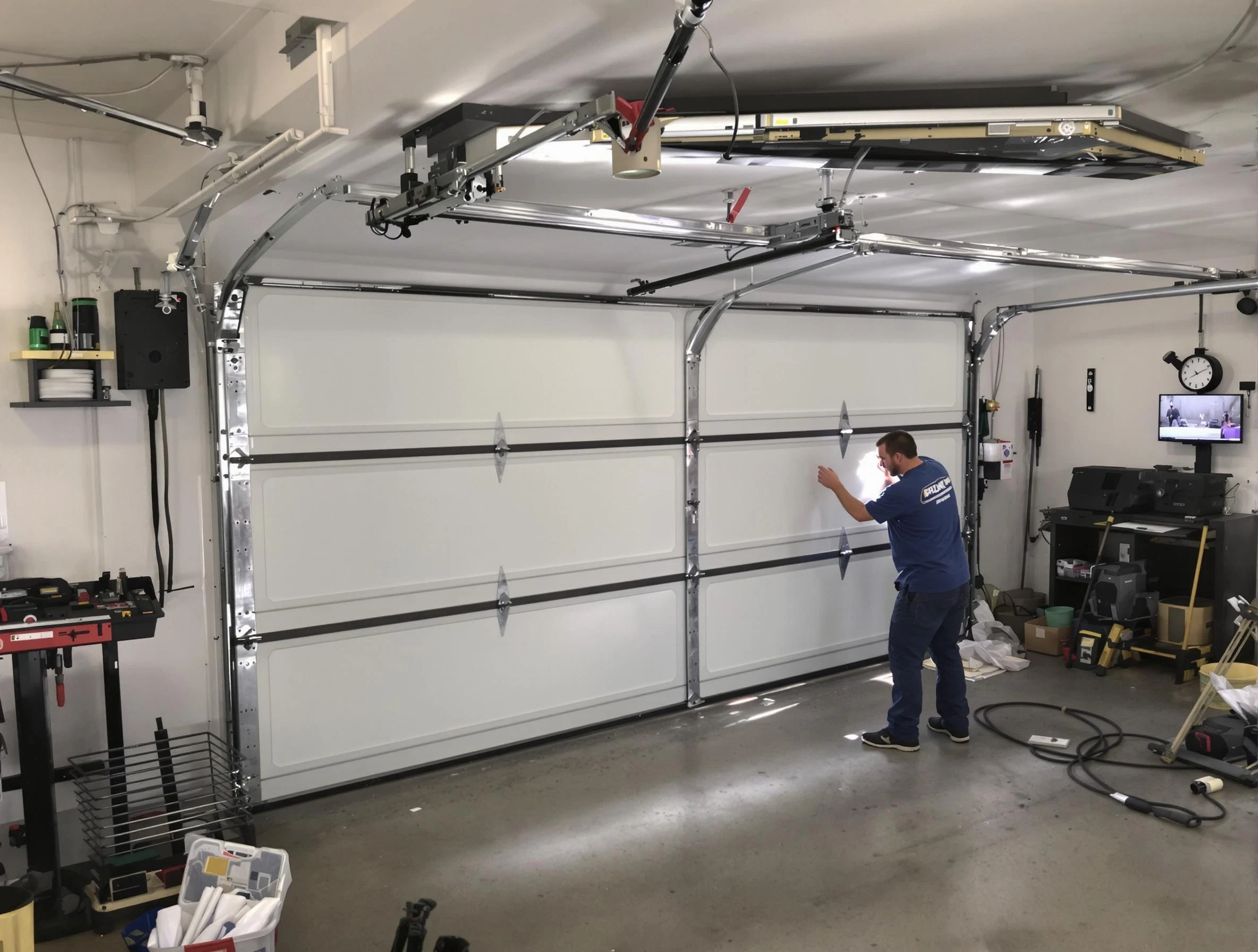 Professional garage door repair service by Dickson Garage Door Repair in Dickson