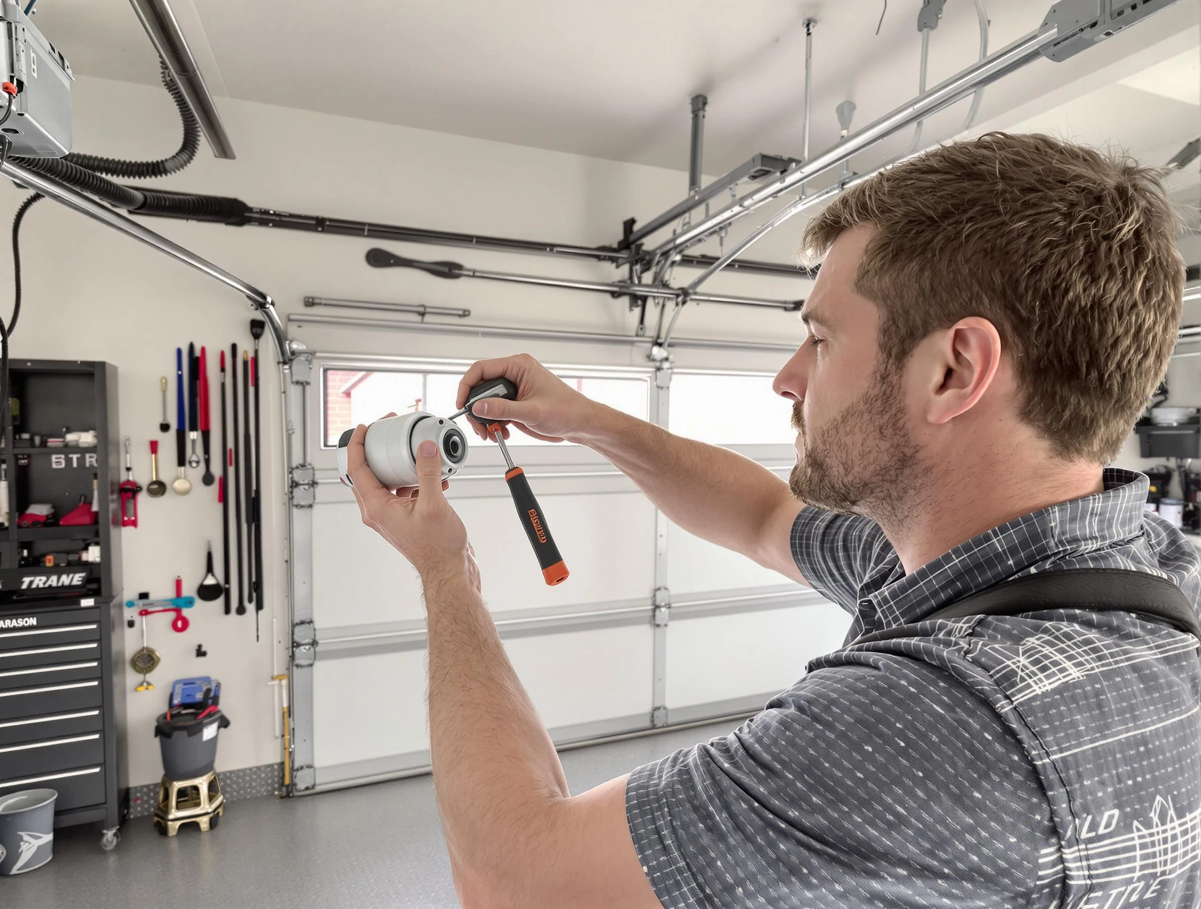 Garage door opener repair service by Dickson Garage Door Repair in Dickson