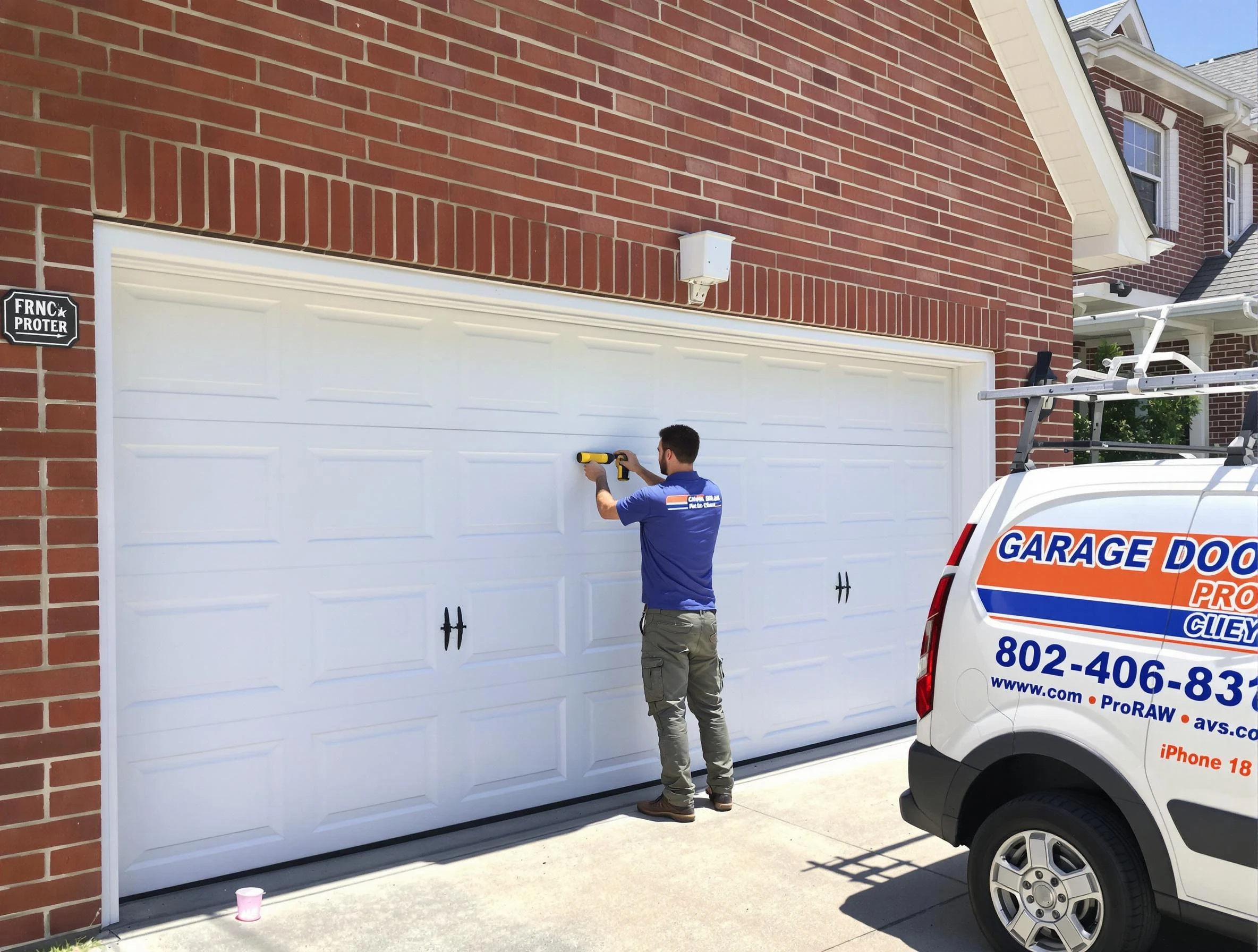 Local garage door repair service by Dickson Garage Door Repair in Dickson